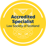 Logo for the Accredited Specialist Law Society